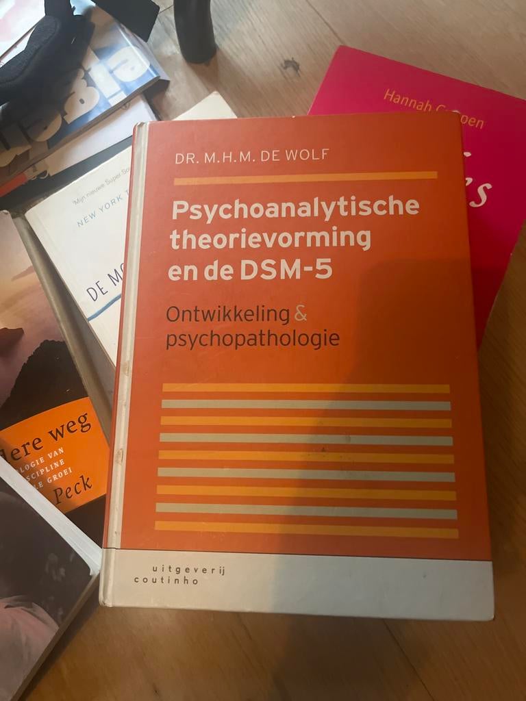 Psychoanalytische theorievorming en de DSM-5 - De Wolf, Boeken, Psychologie, Ophalen of Verzenden, Gelezen, Klinische psychologie