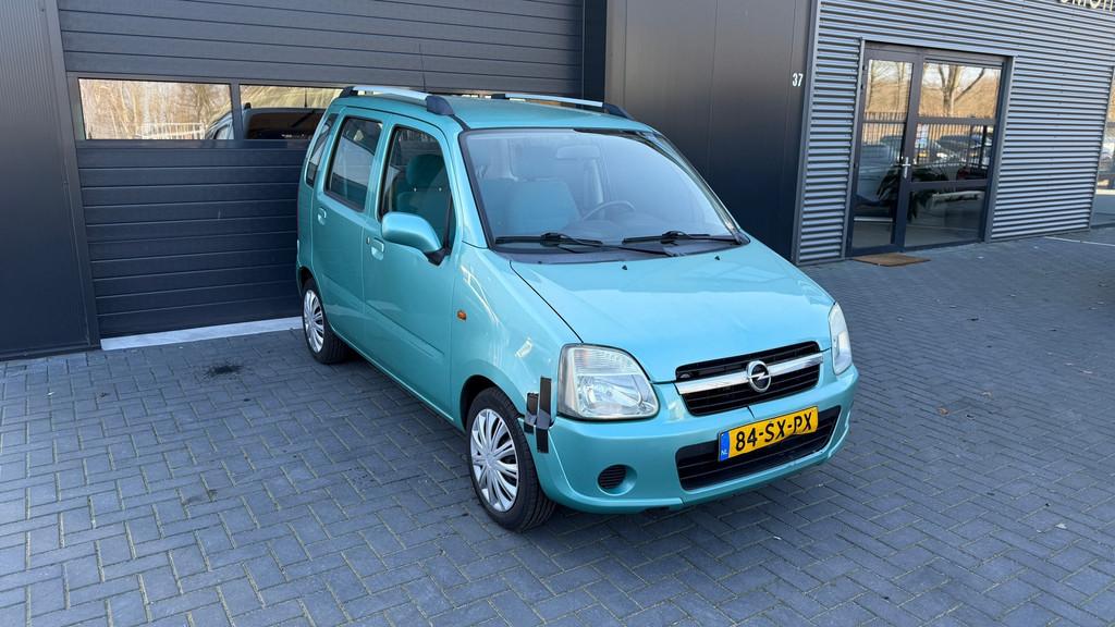 Opel Agila 1.2-16V Flexx cool Airco|APK 02-12-2026, Auto's, Voorwielaandrijving, 4 cilinders, 1229 cc, Origineel Nederlands