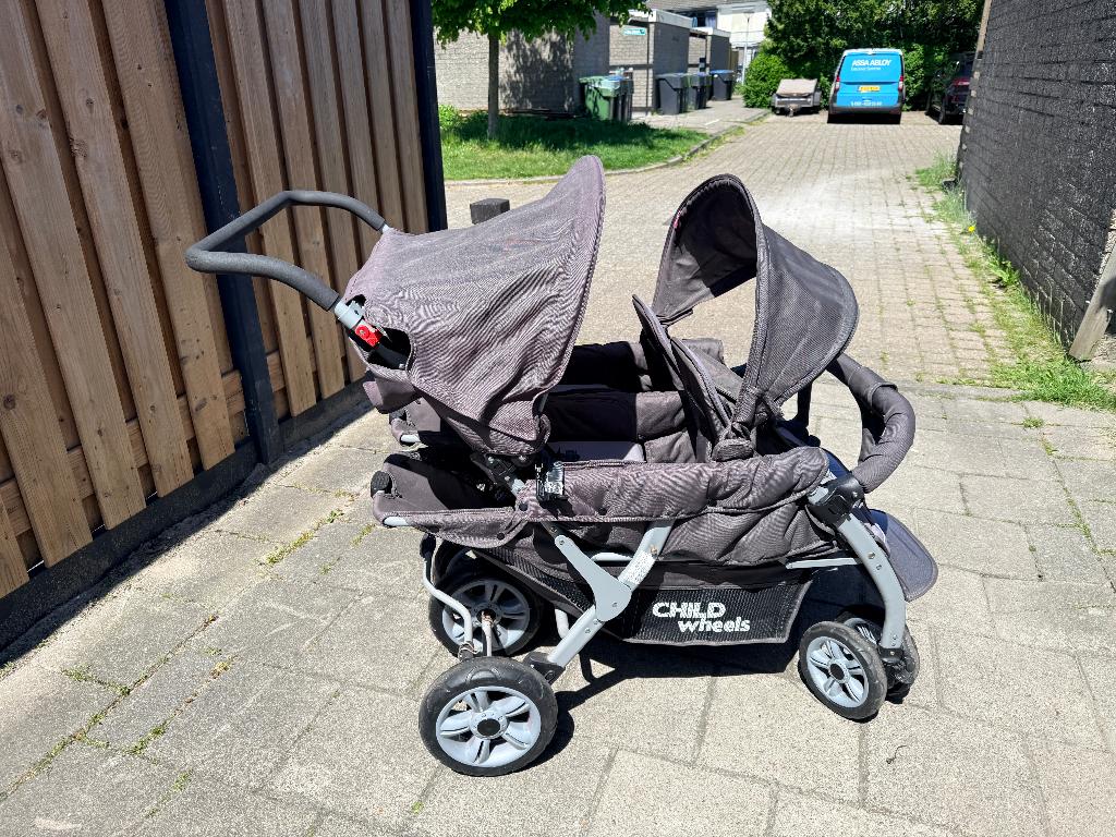 Prachtige vierlingwagen van childwheels by childhome, Ophalen, Gebruikt, Kinderwagen, Overige merken