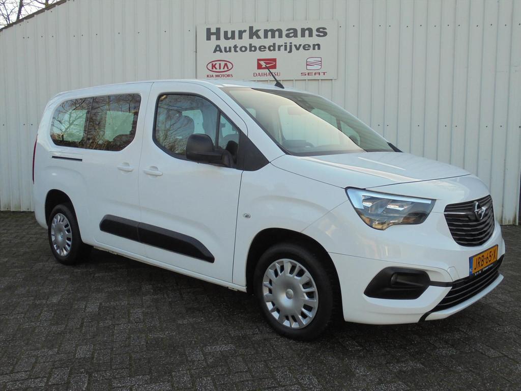 Opel Combo Life 1.2 Turbo 110PK LANG ! 7-PERSOONS 38.314 KM, Stof, Gebruikt, 1199 cc, 7 stoelen