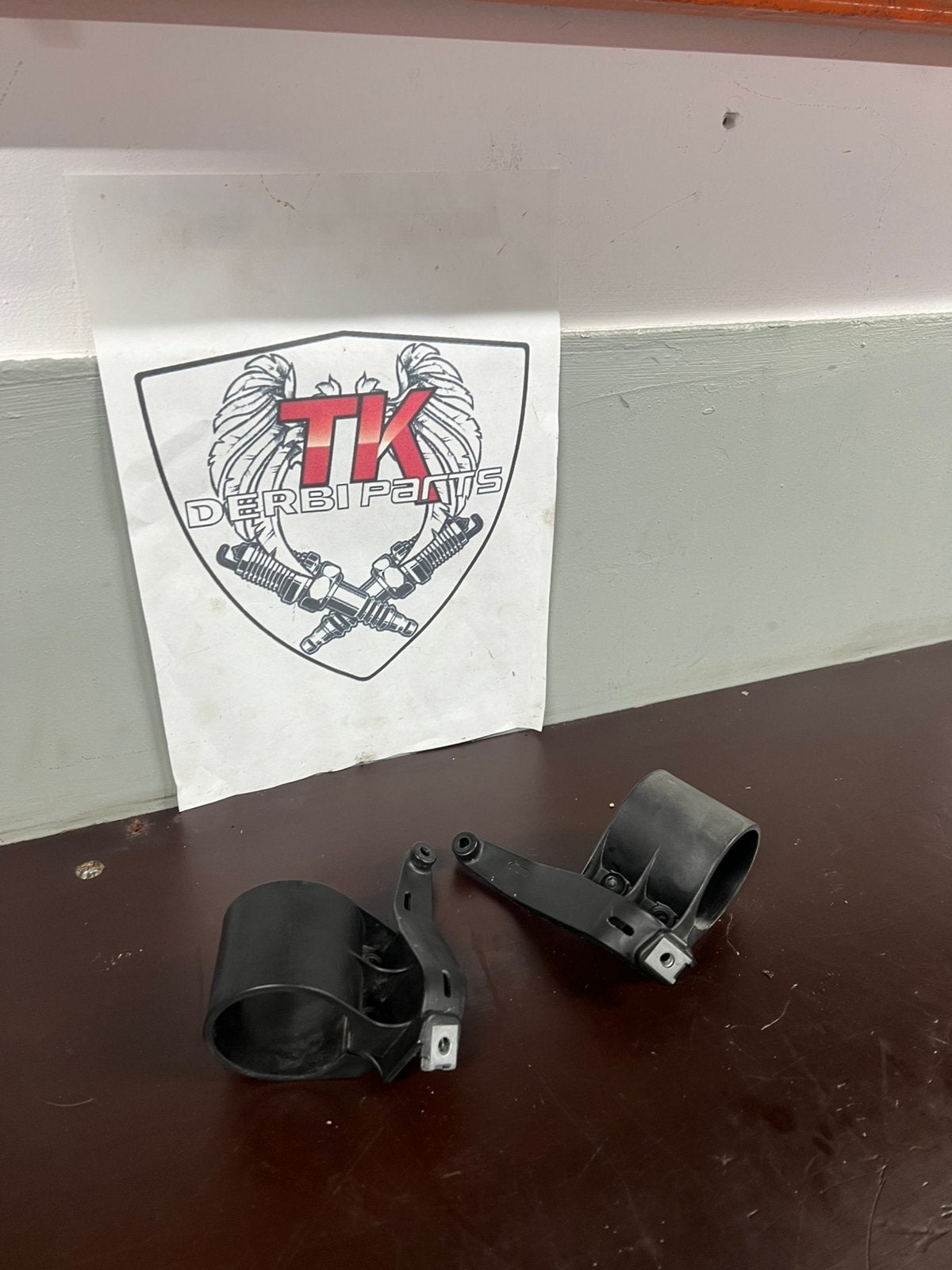 Derbi/aprilia koplamp beugels, Vanaf 2018, Gebruikt, Derbi/aprilia, Ophalen of Verzenden