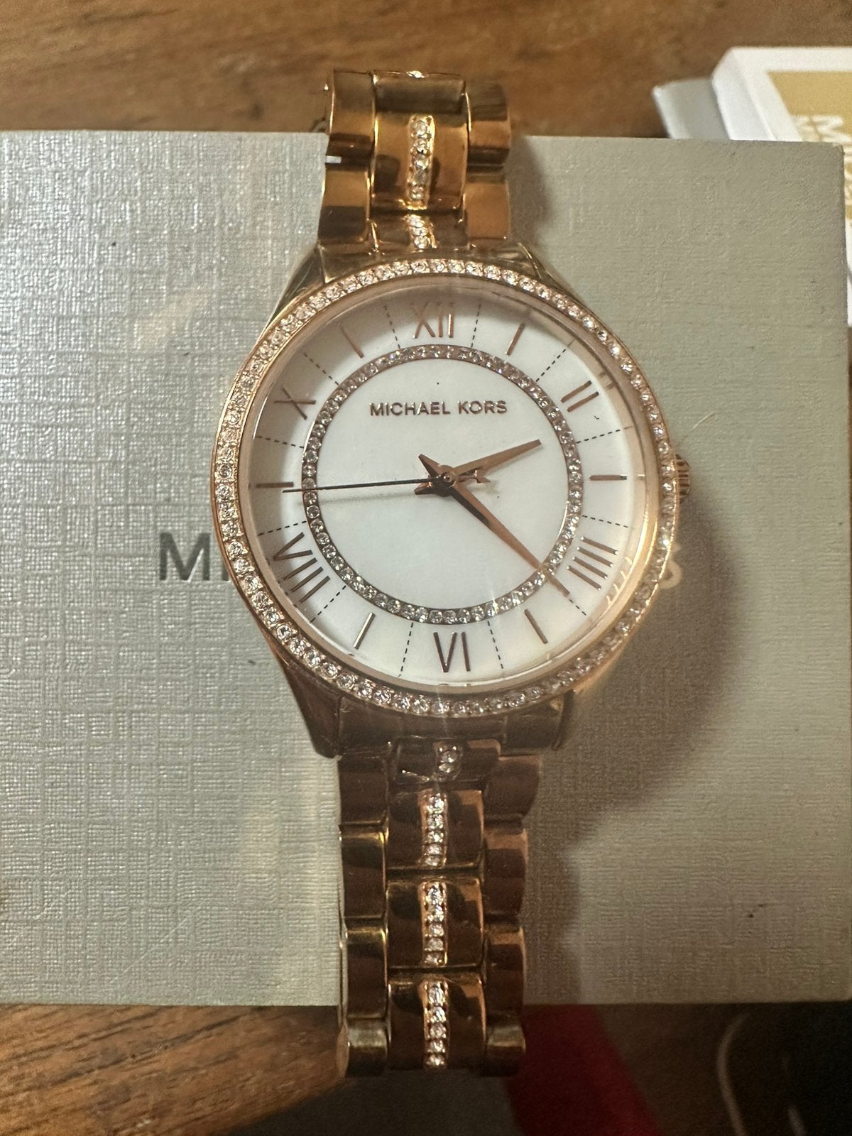 Mooi Michael Kors Damen horloge, Sieraden, Tassen en Uiterlijk, Horloges | Dames, Ophalen of Verzenden, Zo goed als nieuw, Staal