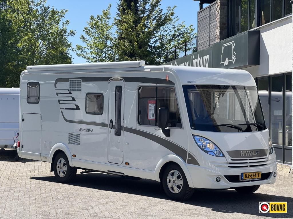 Hymer Exsis-I 588 EX, Caravans en Kamperen, Campers, Chemisch toilet, Ringverwarming, Fiat, Airbags