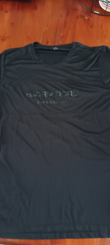 Björn Borg sportshirt! L, Maat 52/54 (L), Zwart, Ophalen of Verzenden, Björn Borg