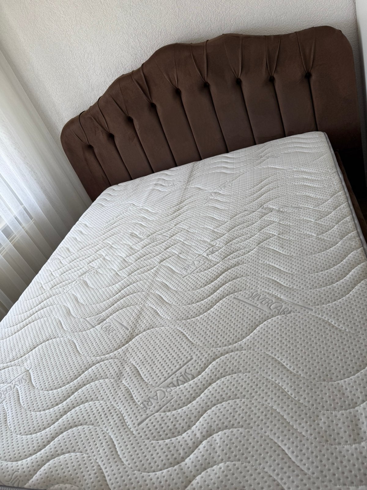 Yataş bed, Ophalen of Verzenden, Zo goed als nieuw, Tweepersoons, 160 cm