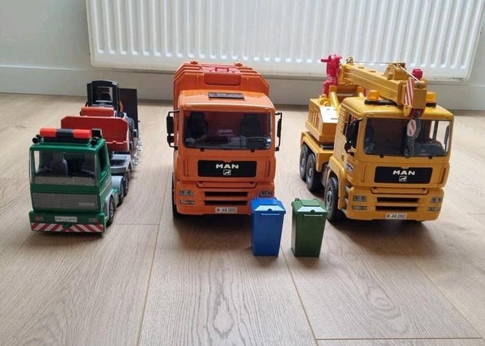 Set Bruder en Playmobil 5026, Kinderen en Baby's, Speelgoed | Speelgoedvoertuigen, Ophalen of Verzenden, Gebruikt