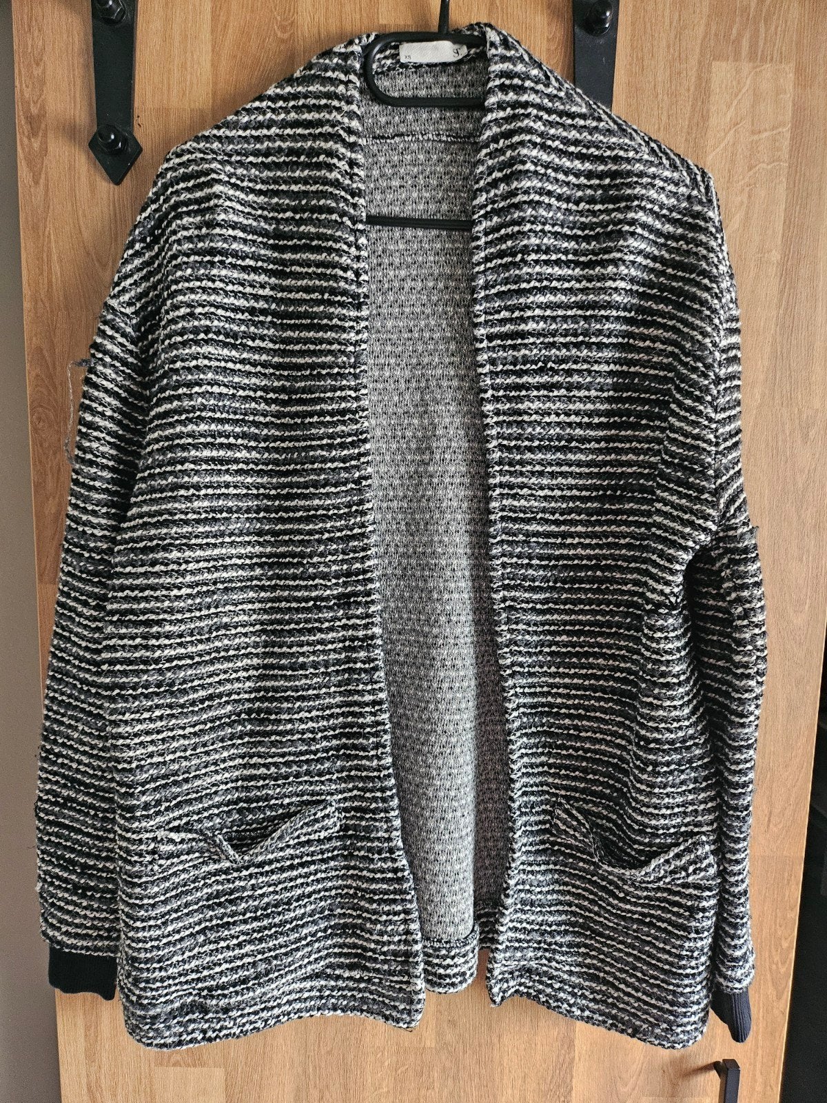 St. Studio Zwart-wit Gebreid Vest Maat XS, St. Studio, Zwart, Ophalen of Verzenden, Zo goed als nieuw