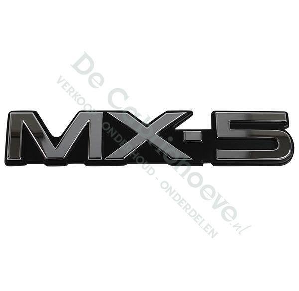 MX5 embleem achterbumper, De Cabriohoeve VOF, Nieuw, Info@cabriohoeve.nl, Julianalaan 9, 9462PG Gasselte, Nederland
