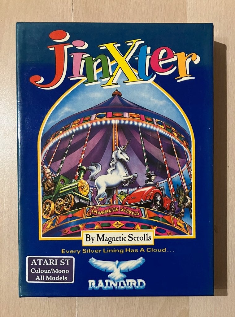 Jinxter tekstadventure voor Atari ST, Ophalen of Verzenden
