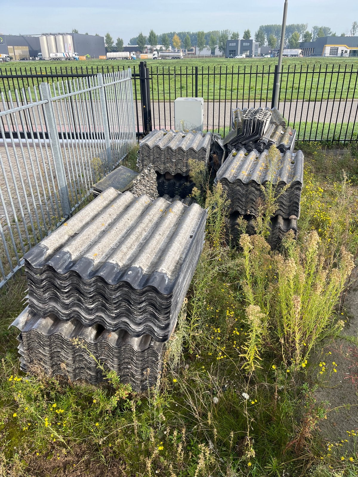 Asbestvrije golfplaten, lengte 1,52 meter, Overige materialen, Gebruikt, Ophalen of Verzenden, 15 m² of meer