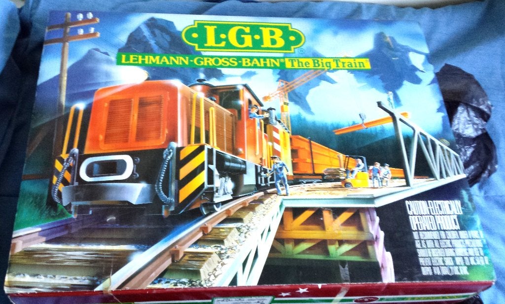 Treinen Verzameling 21990 Spoor Lehmann Modeltreinen LGB Set, Ophalen of Verzenden, Gebruikt, Gelijkstroom, Overige merken