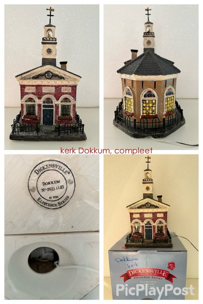 Dickensville, kerk Dokkum, Diversen, Ophalen of Verzenden, Zo goed als nieuw