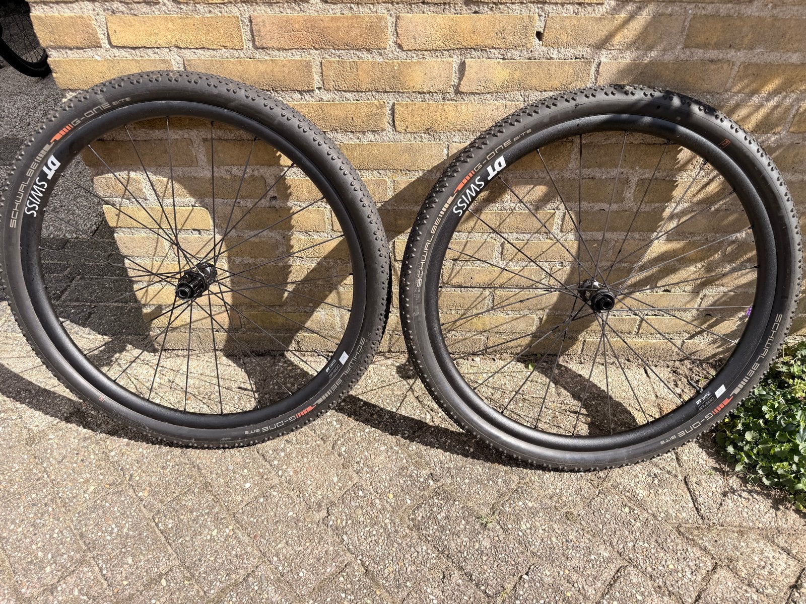 DT Swiss GR 1600/25 Wielset, incl Schwalbe G-One bite, Fietsen en Brommers, Fietsonderdelen, Wiel, Ophalen of Verzenden, Zo goed als nieuw