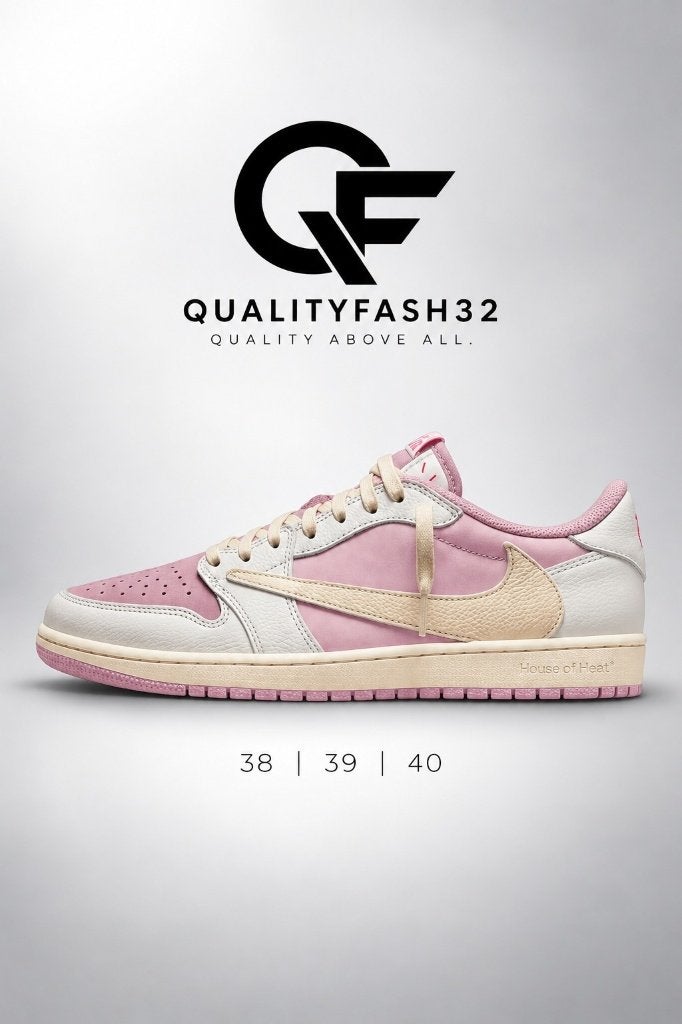 Travis Scott Jordan 1 Low – Pink, Nike Jordan, Nieuw, Ophalen of Verzenden, Sneakers of Gympen