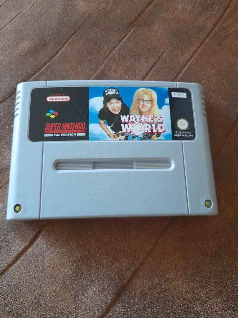 Wayne's World Super Nintendo (SNES) PAL Versie, Gebruikt, 1 speler, Ophalen of Verzenden, Platform