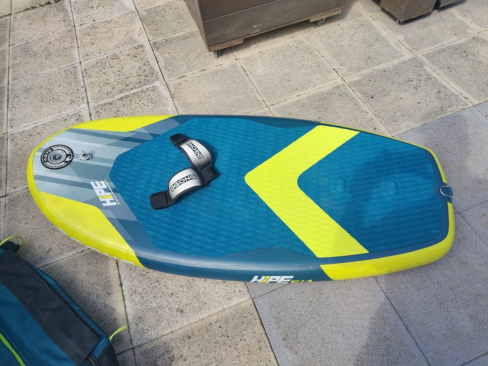 De GONG HIPE 5'1 inflatable wingfoilboard 85l, Watersport en Boten, Wingsurfen, Zo goed als nieuw, Wingsurf-onderdelen, Ophalen
