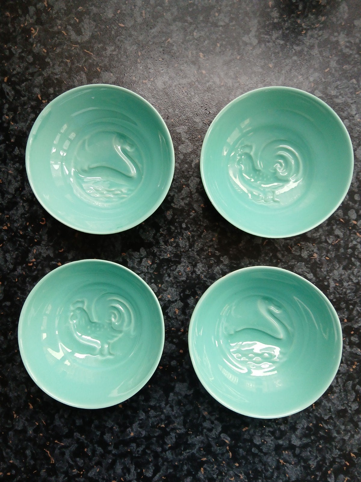 Vintage puddingvormen van Zenith Gouda, Ophalen of Verzenden, Gebruikt, Keramiek, Overige stijlen