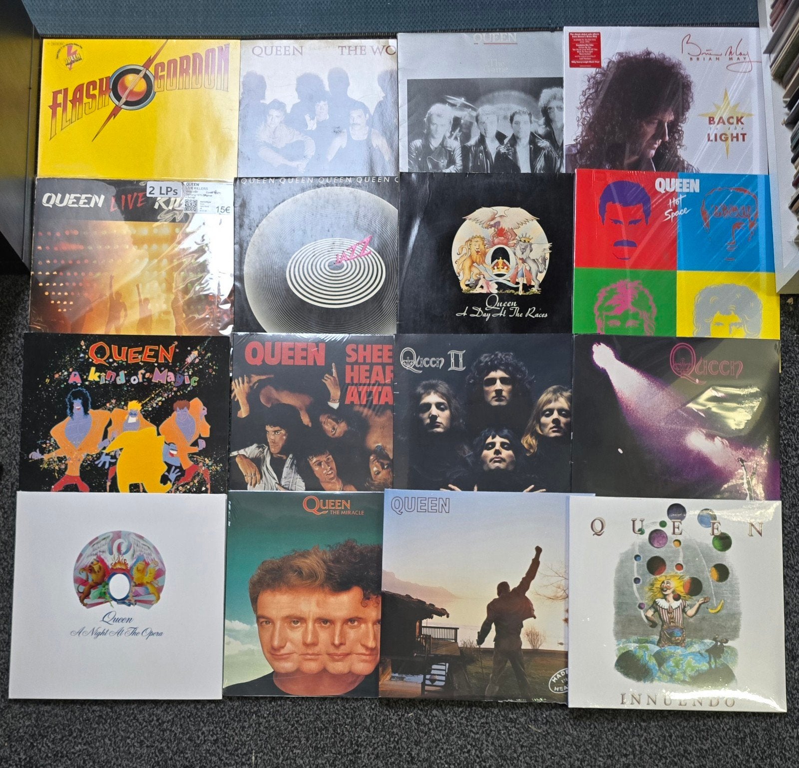 Queen collectie 16 albums, 19 lp's, Cd's en Dvd's, Ophalen of Verzenden, LP