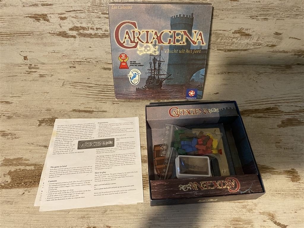 Cartagena winning moves [s698], Verzenden, Zo goed als nieuw