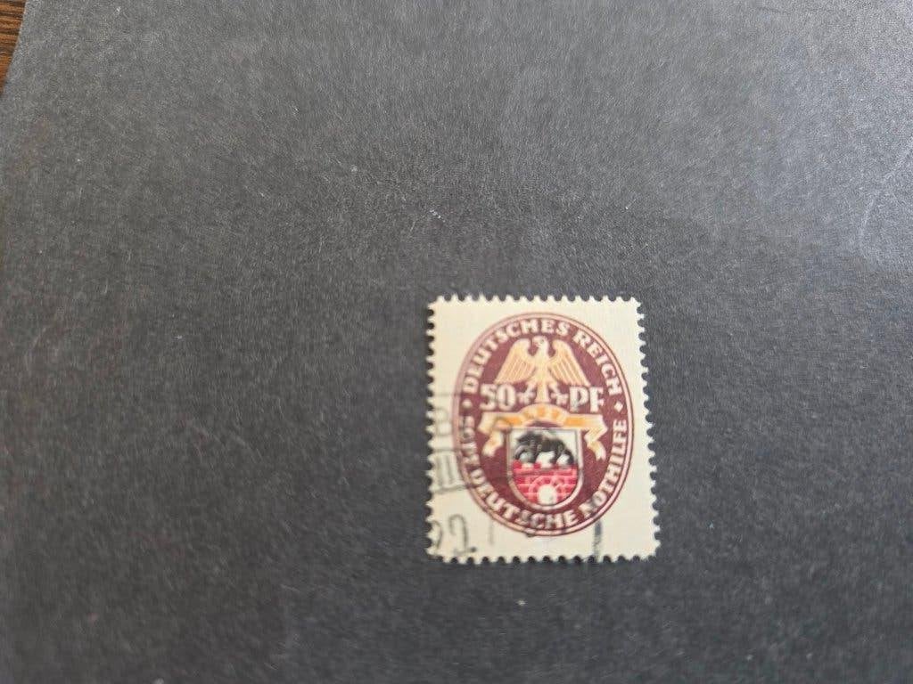 Duitse Rijk Reich  1928 hoogste waarde gerbuikt, Ophalen of Verzenden, Duitse Keizerrijk, Gestempeld
