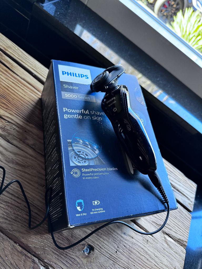 ✅ Philips Scheerapparaat S5580/30 - 5000-serie, Ophalen of Verzenden, Zo goed als nieuw, Scheren en Epileren