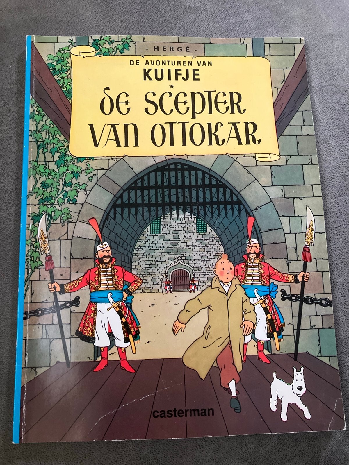 Kuifje - De Scepter van Ottokar (Casterman), Boeken, Eén stripboek, Ophalen of Verzenden, Gelezen