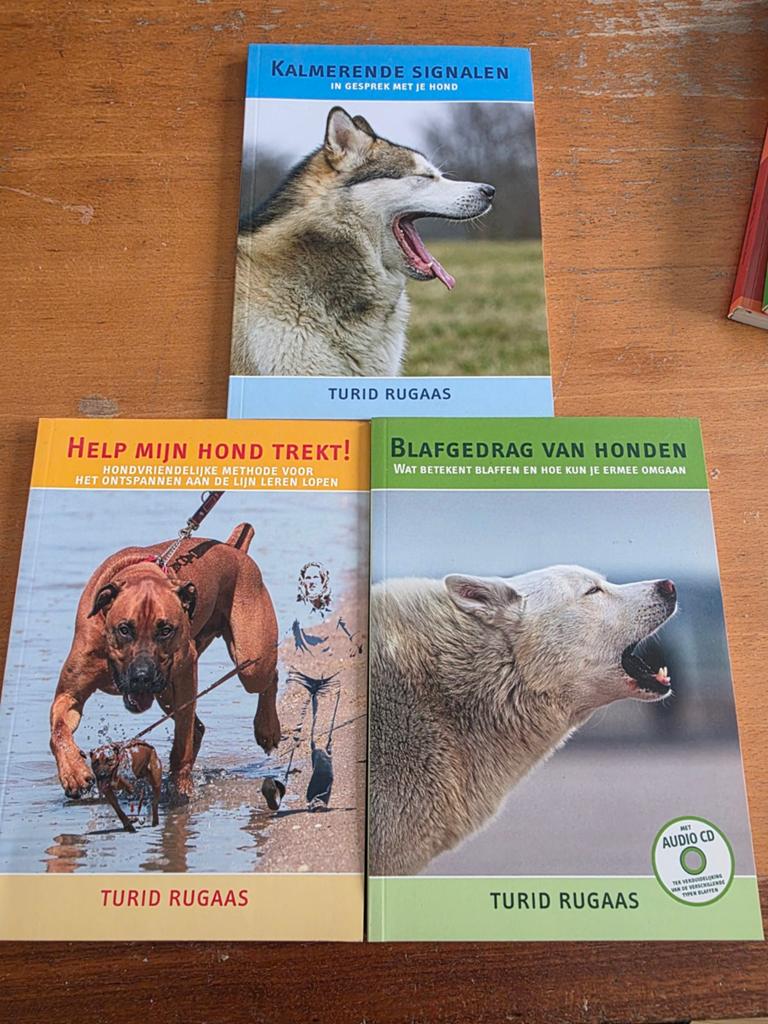 Zo goed als nieuw: Complete Set Turid Rugaas (3x), Ophalen of Verzenden, Zo goed als nieuw, Honden