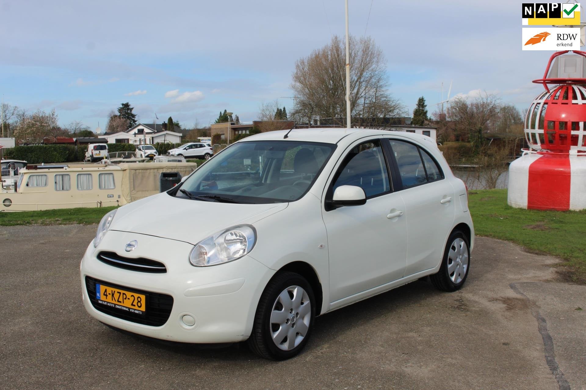 Nissan Micra 1.2 DIG-S Acenta *1e EIG !, Auto's, Voorwielaandrijving, Stof, Gebruikt, 1198 cc