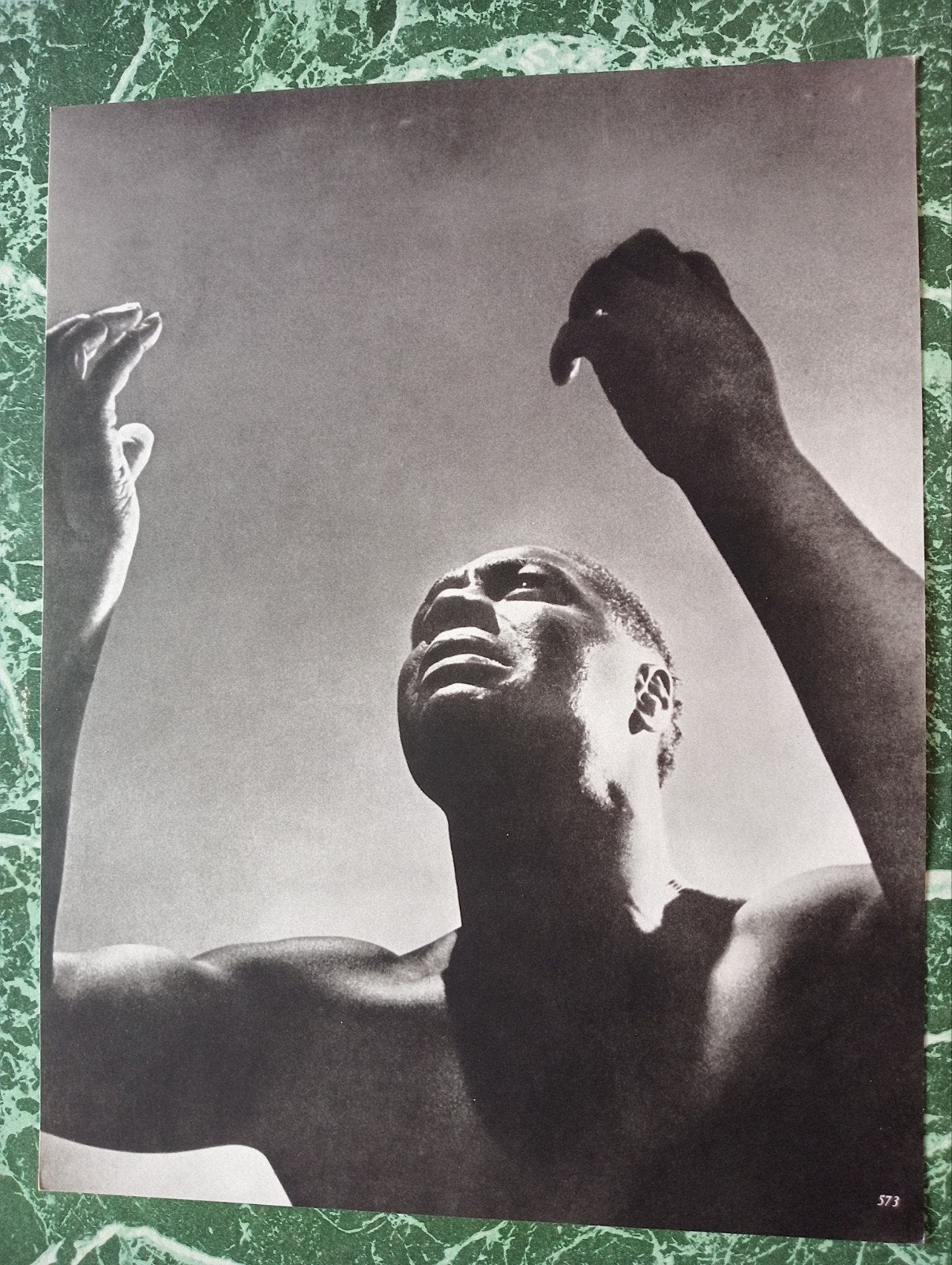 Fotogravure circa 1970 Frits Henle Canada Lee, Ophalen of Verzenden