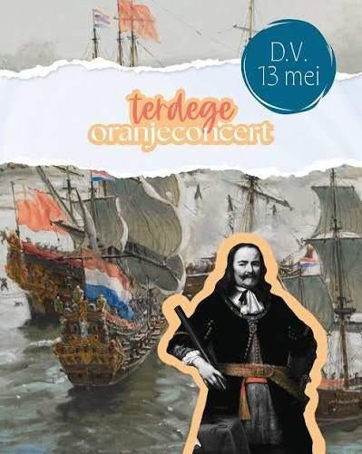 Ticket oranjeconcert Terdege, Tickets en Kaartjes, Concerten | Overige, Eén persoon, Mei