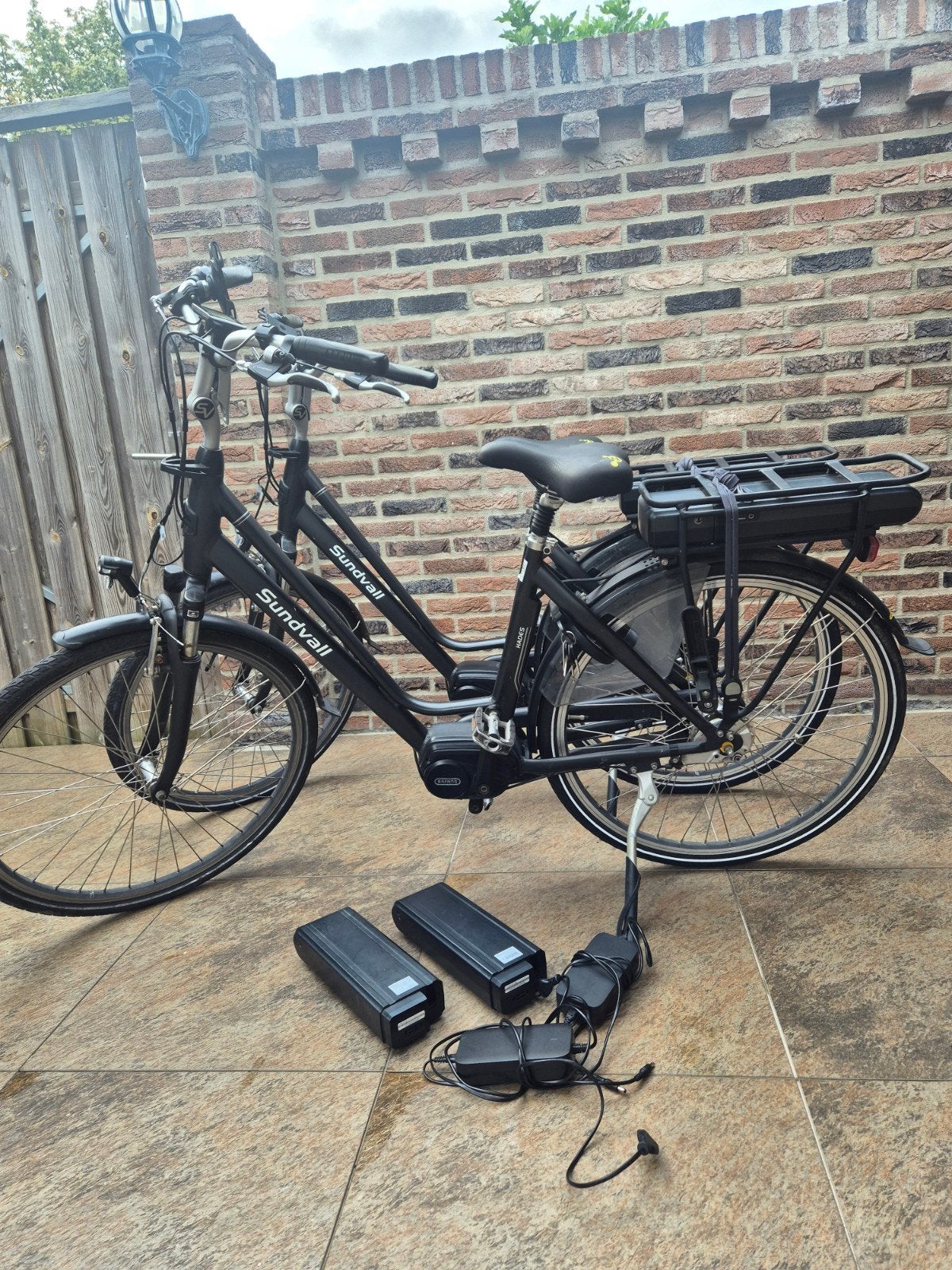 Set van 2 elektrische fietsen middenmotor en met 4 accu's, Ophalen, Gebruikt, Overige merken