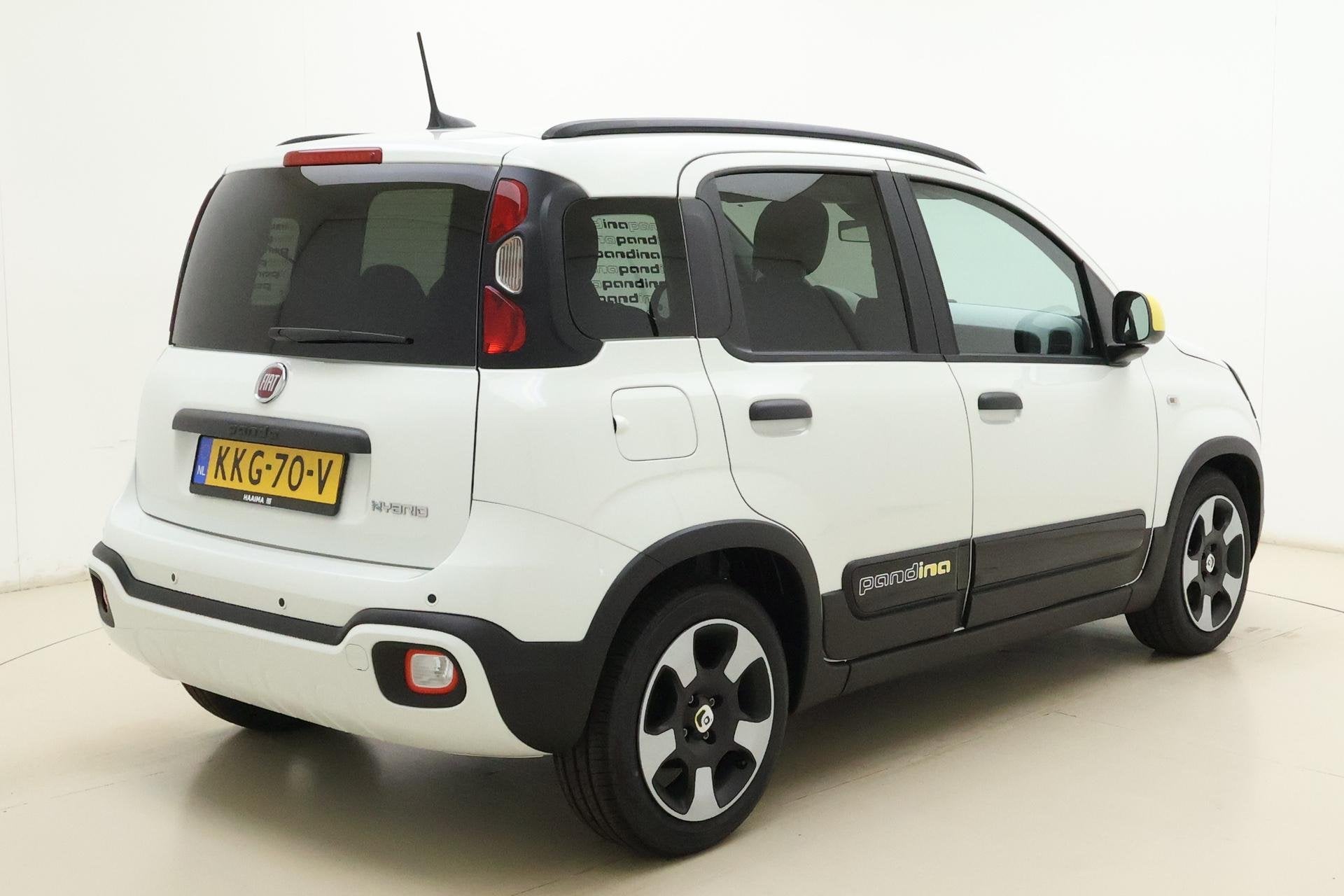 Fiat Panda 1.0 Hybrid Cross Pandina | DEMO | Airco | Apple C, Auto's, Fiat, Stof, Gebruikt, Euro 6, Panda