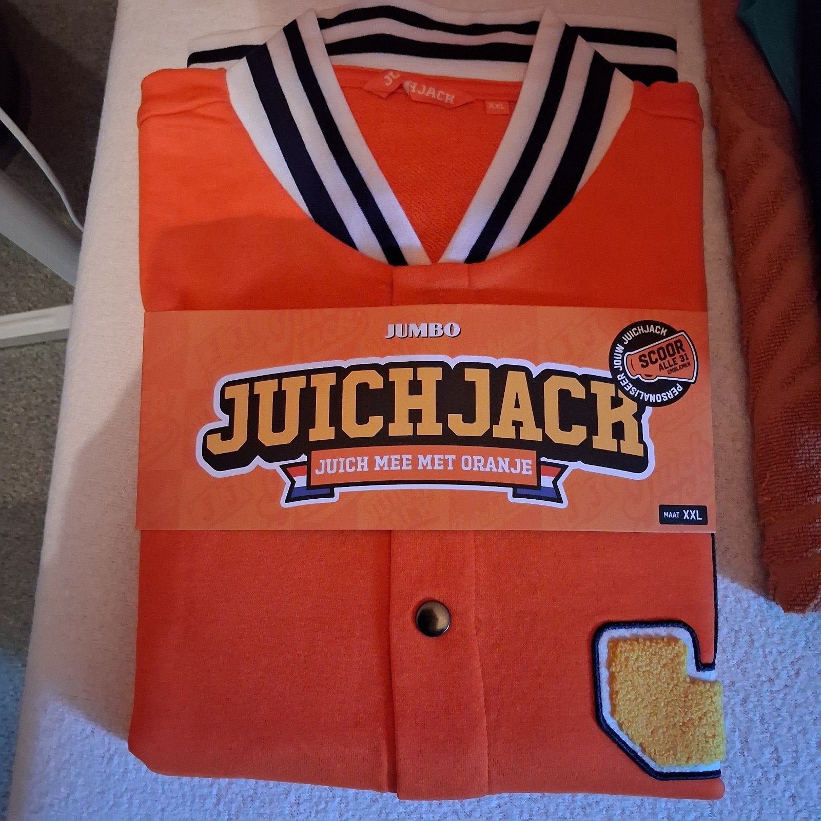 Jumbo JuichJack XXL met 10 unieke emblemen, Verzamelen, Sportartikelen en Voetbal, Ophalen of Verzenden, Nieuw, Buitenlandse clubs