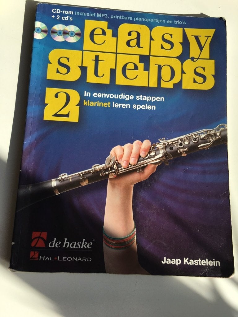 Easy steps 2 klarinet, Ophalen, Gebruikt, Overige genres, Les of Cursus