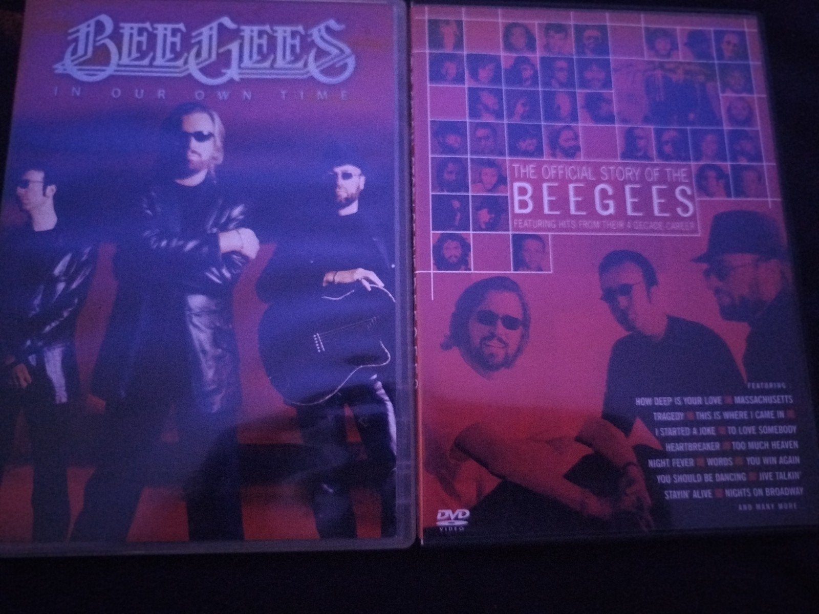 BEE GEES DVD COLLECTIE THE OFFICIAL STORY, Cd's en Dvd's, Spaans, Engels, Ophalen of Verzenden, Zo goed als nieuw