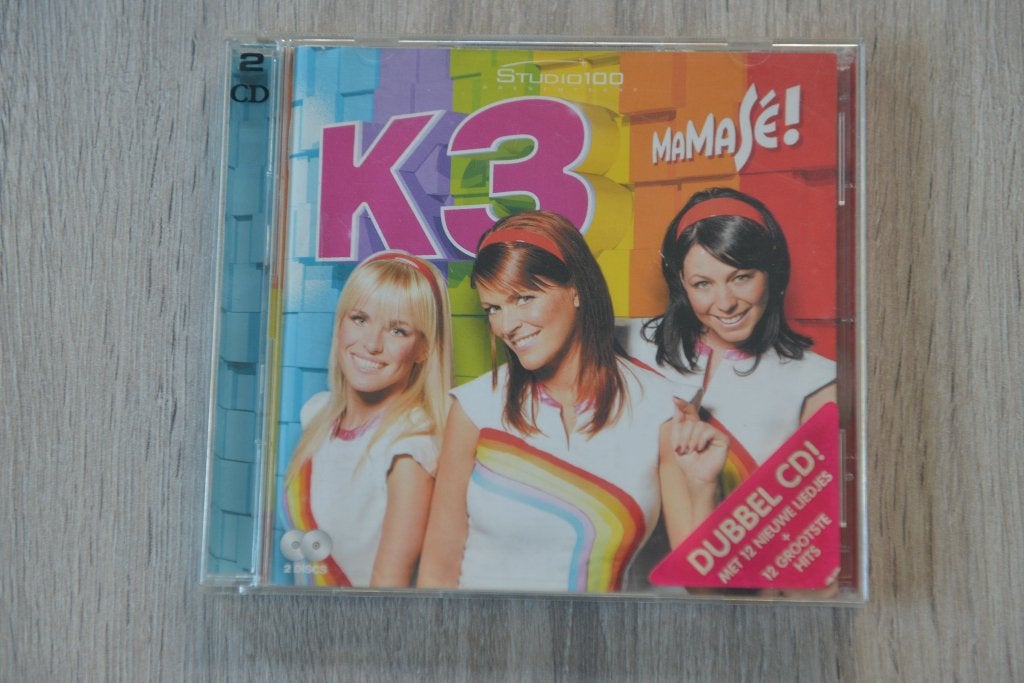 K3 = MAMASE 2CDbox met 12 nieuwe liedjes en 12 GROOTSTE H, Cd's en Dvd's, Boxset, Verzenden, 6 tot 9 jaar, Zo goed als nieuw