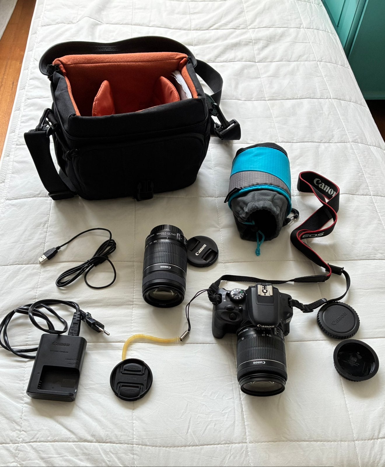 Canon EOS 100D, Canon, Handleiding, Ophalen of Verzenden, Zo goed als nieuw