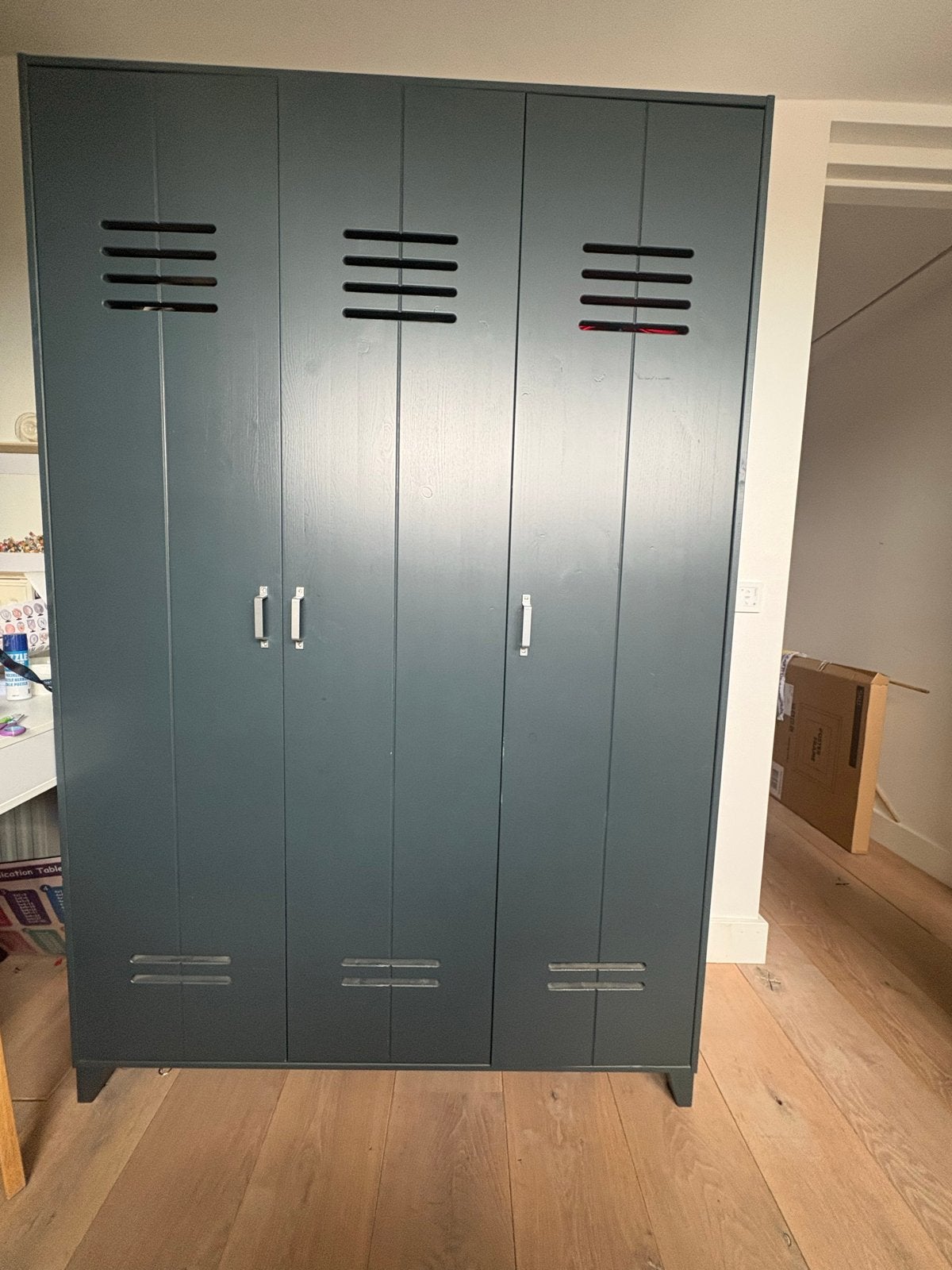 vtwonen Opberggigant Locker 3-Deurs - Granietgrijs, Ophalen of Verzenden, Gebruikt