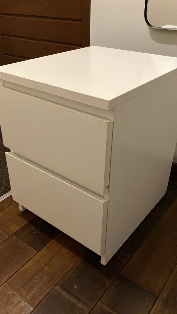 IKEA MALM nachtkastjes, Ophalen, Zo goed als nieuw, 45 tot 65 cm, 55 tot 70 cm