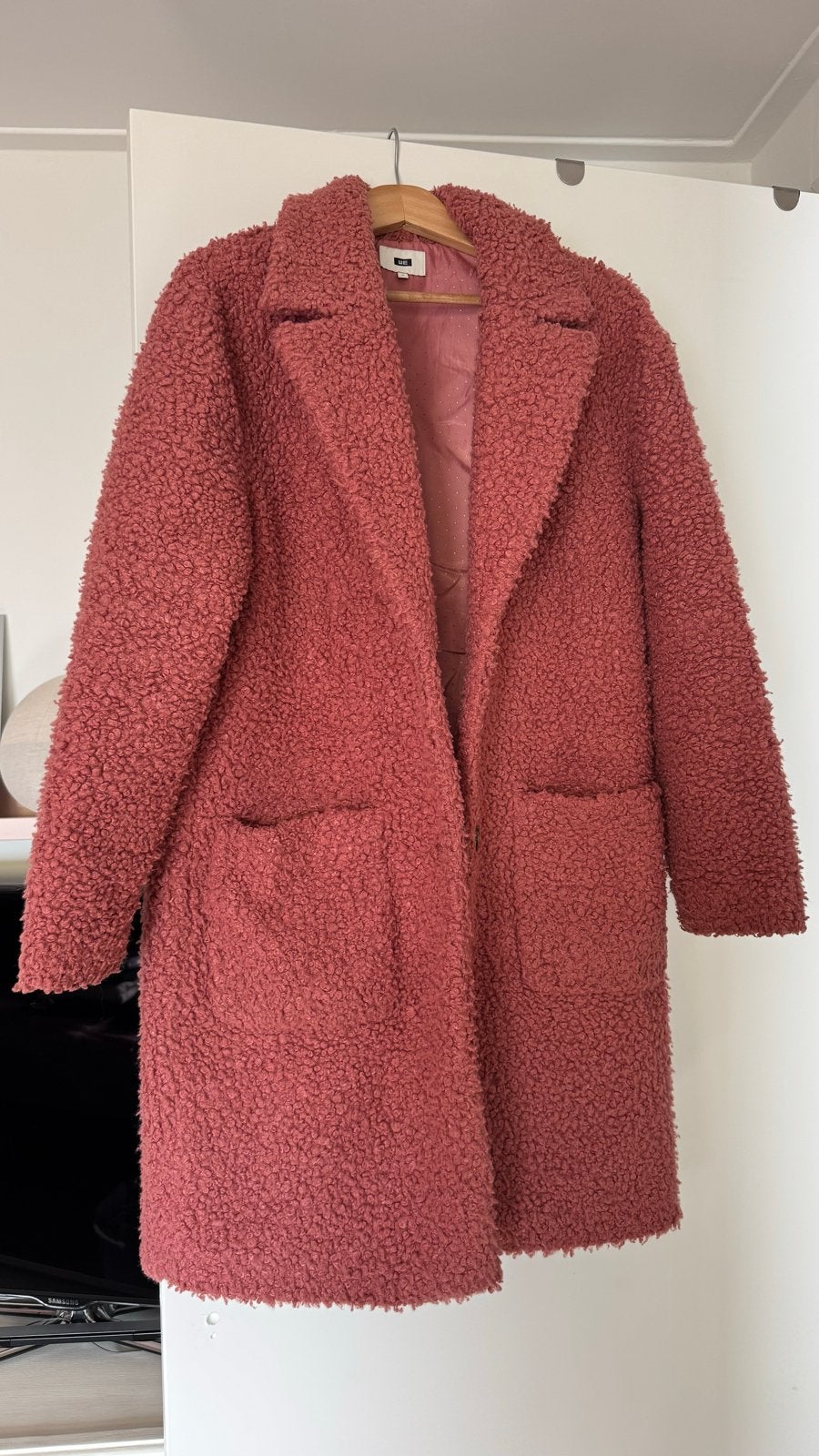 WE Teddy Jas Roze Maat M, Ophalen of Verzenden, Zo goed als nieuw, Maat 38/40 (M), Roze