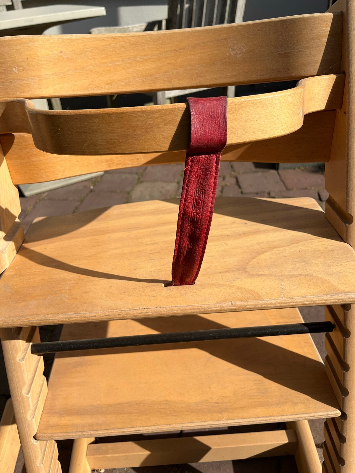 Stokke Tripp Trapp meegroeistoel, 2 stuks, Ophalen, Gebruikt, Meegroeistoel, Gordel(s)