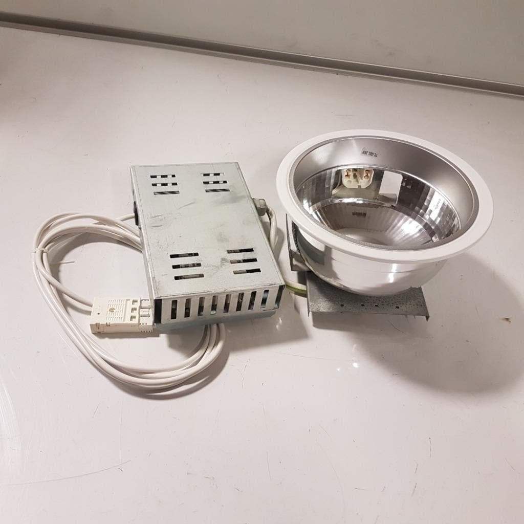 Beryl inbouw spot lamp M22 - 1x26 watt, Ophalen, Nieuw, Metaal of Aluminium, Inbouw