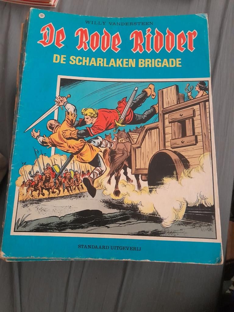 Rode ridder blauwe reeks, Boeken, Stripboeken, Meerdere stripboeken, Ophalen of Verzenden, Gelezen