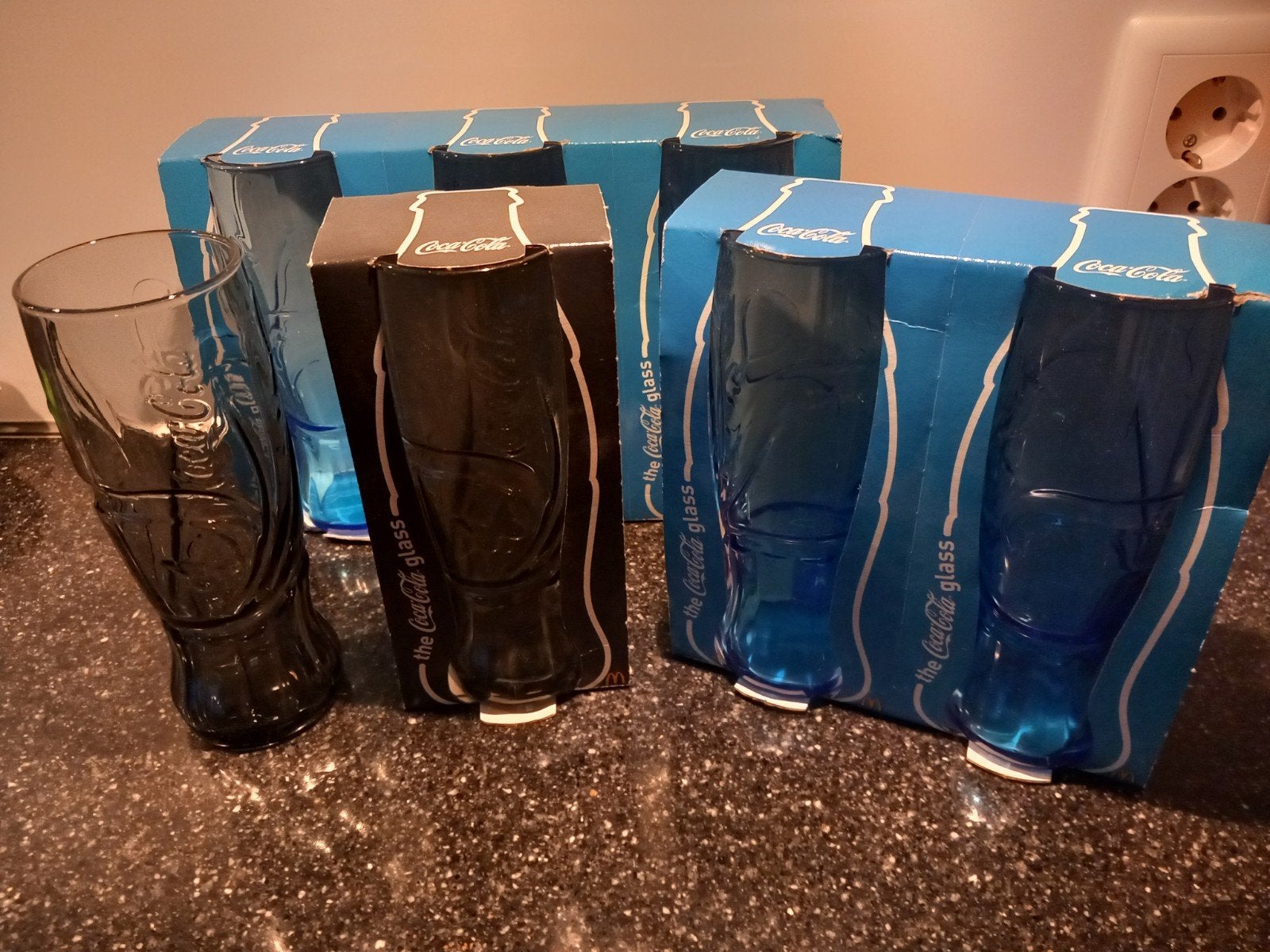 7x McDonald's Coca-Cola Glazen 2008 - Nieuw in Verpakking, Ophalen of Verzenden, Nieuw