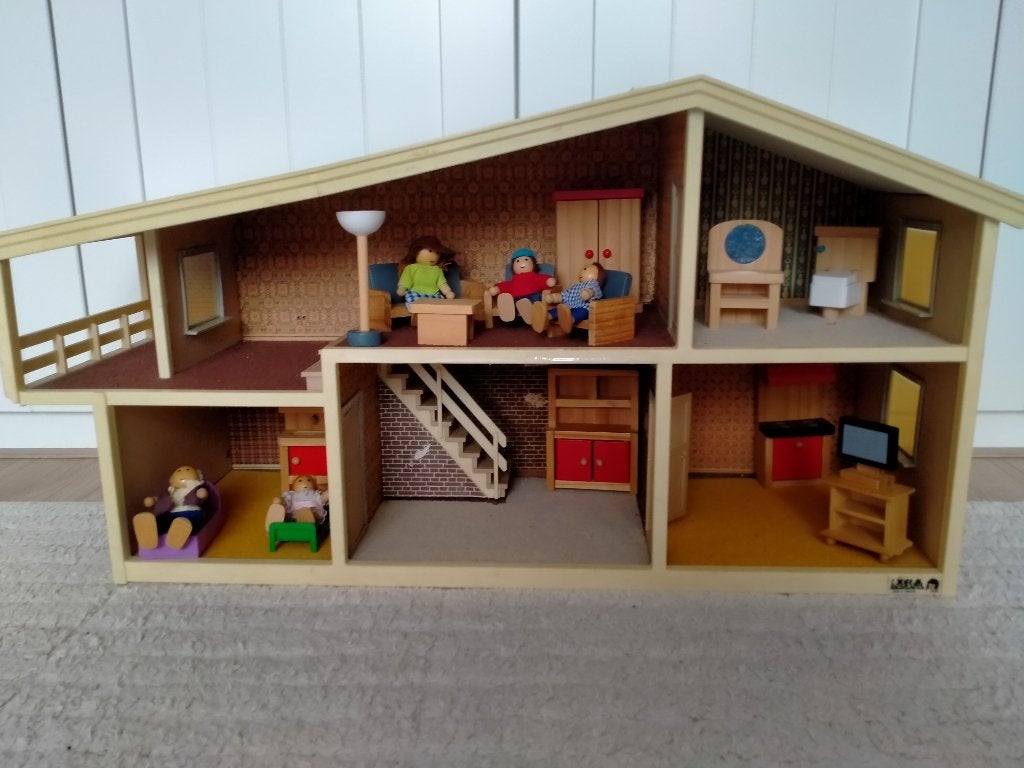 poppenhuis, Ophalen, Gebruikt, Poppenhuis