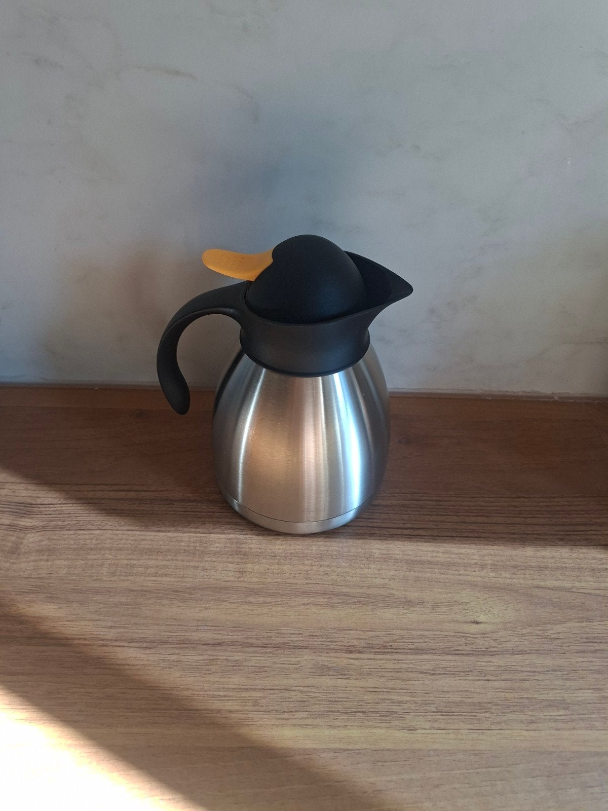 Nieuwe Hendi Thermoskan 1 Liter - Ongebruikt, Overige typen, Hendi, Ophalen of Verzenden, Metaal