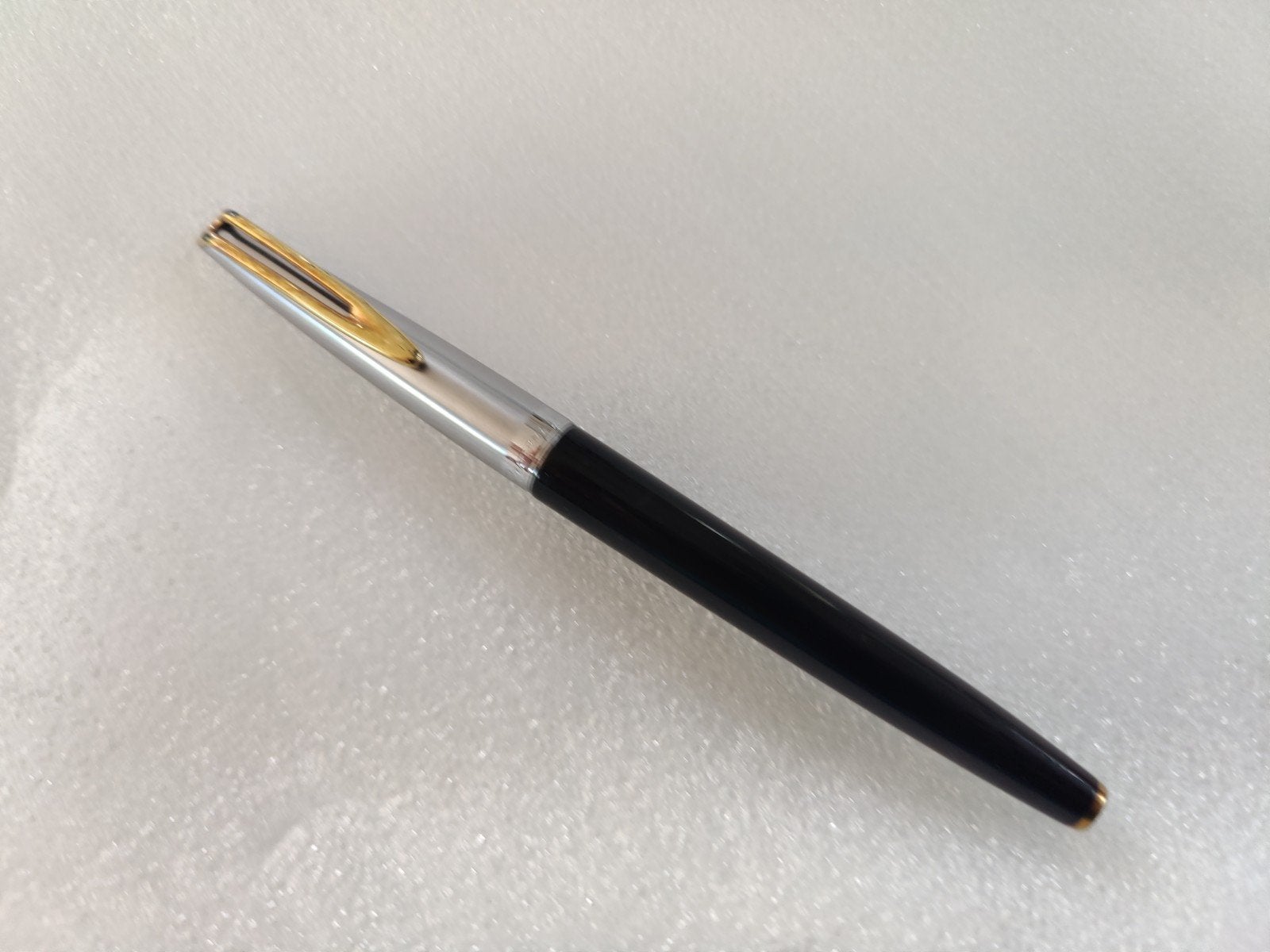 waterman vulpen CF met 18 kt gouden nib, Verzamelen, Ophalen of Verzenden, Gebruikt, Vulpen, Waterman