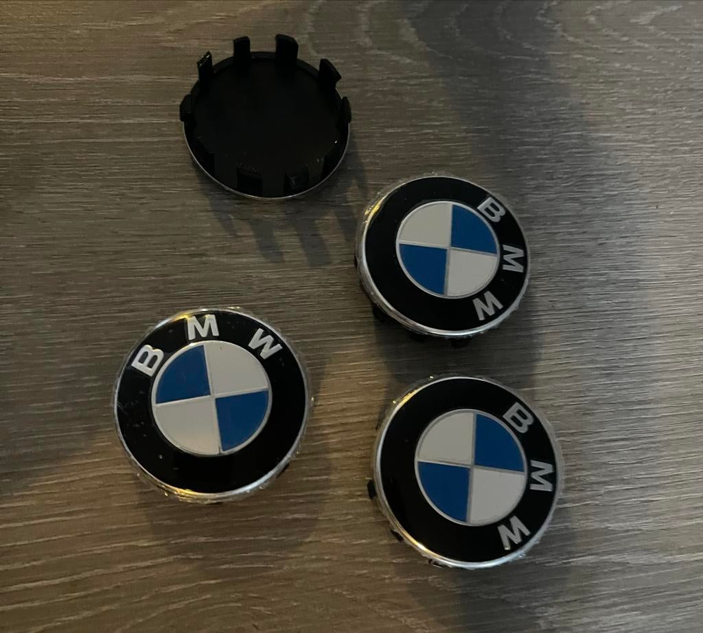 BMW Velgdoppen Naafdoppen Wielnaaf Kappen Set van 4, Ophalen of Verzenden, Nieuw