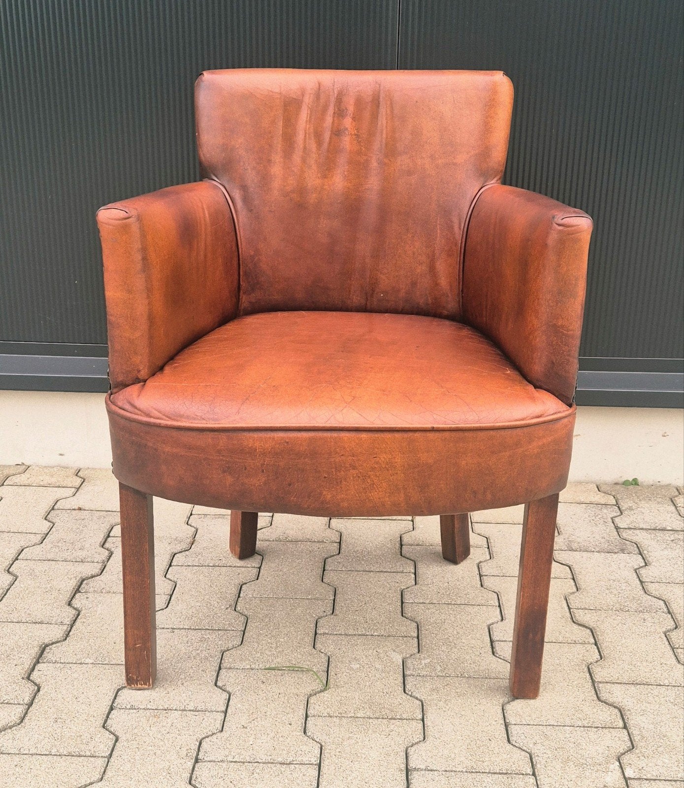 Schapenleren fauteuil, Ophalen of Verzenden