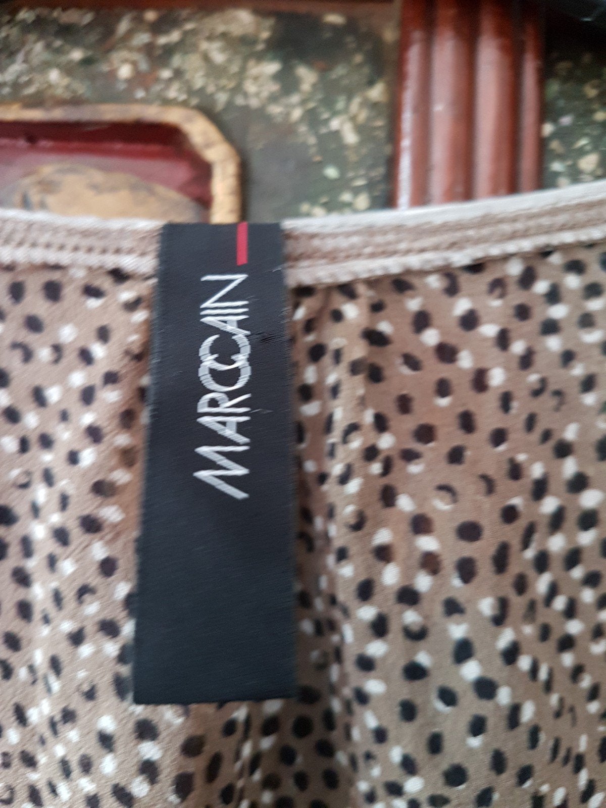 Marccain zomerse top, Ophalen of Verzenden, Gedragen, Zonder mouw